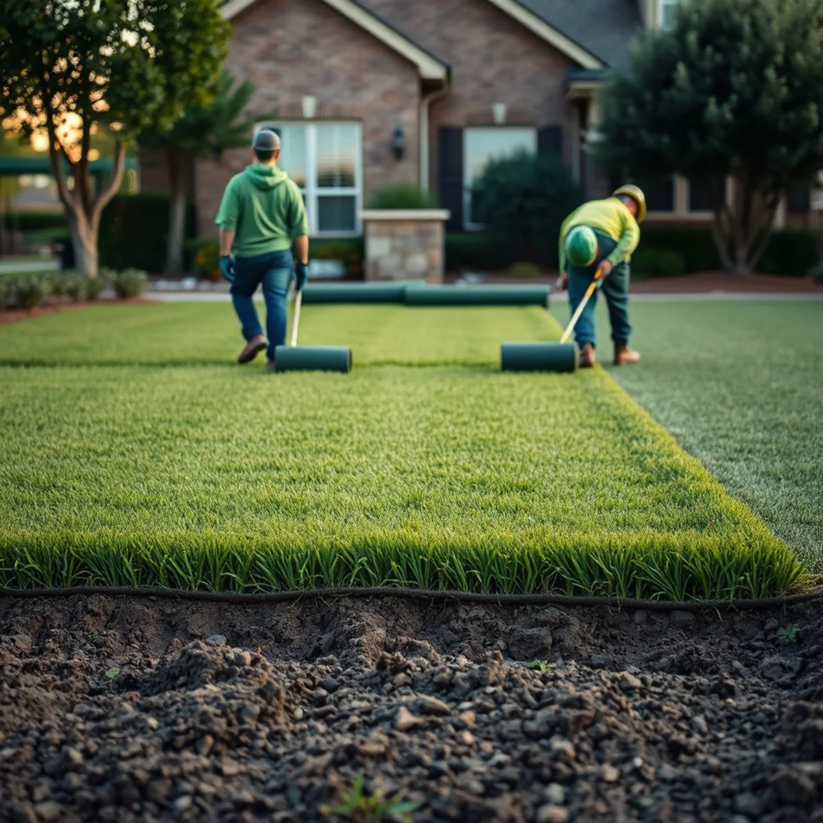 Sod Installation in Fort Worth, TX by Sion Tree Service